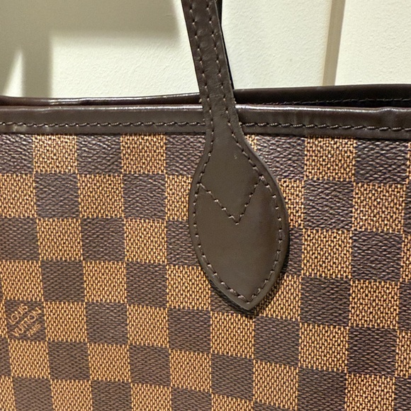Louis Vuitton Neverfull Damier Ebene Tote - Picture 10 of 12